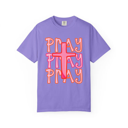 Play Cross T-Shirt — Retro Faith Graphic Tee