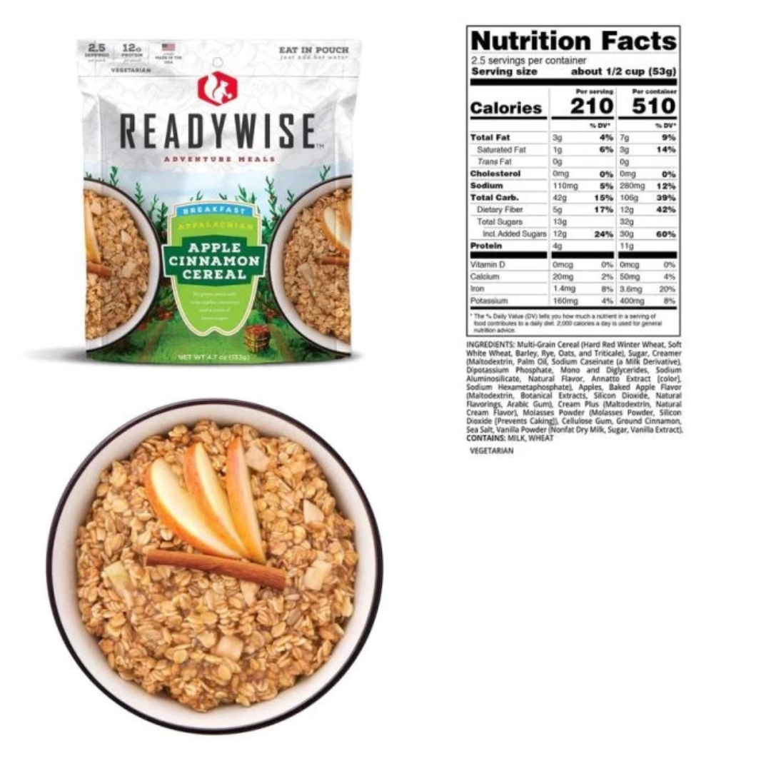 ReadyWise Adventure Meals Favorites Kit - Tactical Guardian