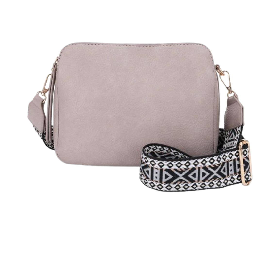 Jessie & James Rebecca Triple Compartment Lock and Key Concealed Carry Crossbody - Tactical Guardian