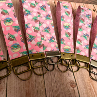 Faux Leather Keychain - Tactical Guardian