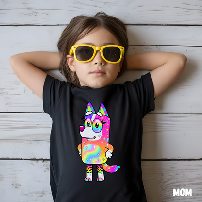 Kids Blue Dog T-Shirt