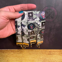 Faux Leather Keychain - Tactical Guardian