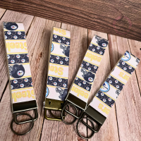 Faux Leather Keychain