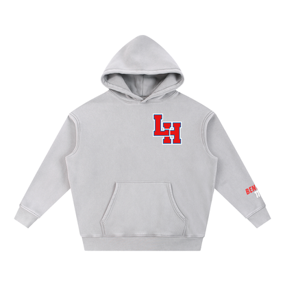 Snow Wash Fleece Oversize Hoodie